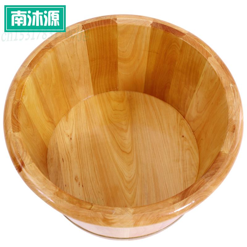 Cèdre bois pied bain baril bain de pieds baril en bois lavage des pieds petite baignoire en bois massif pied bain baril maison artefact: 7