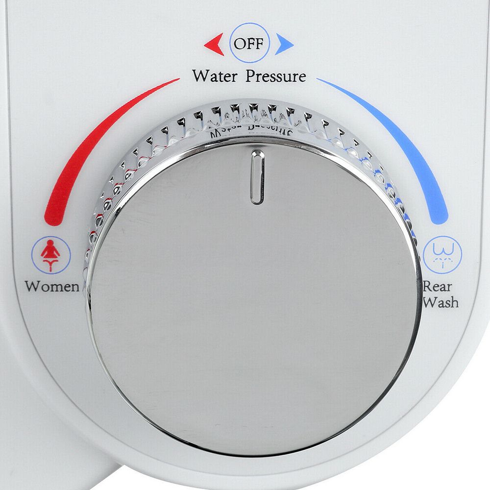 Wc Seat Attachment Verse Waternevel Non Elektrische Mechanische Bidet Dubbele Nozzle 15/16 3/8 1/2 Thuis Bidet Toilet Seat