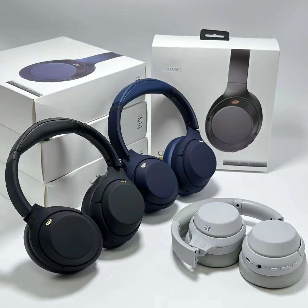 WH-1000XM4 Op het hoofd gemonteerde draadloze sport-Bluetooth-oortelefoon met draadloze oproep-oortelefoon met volledig oor