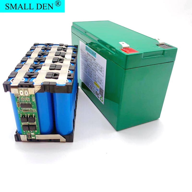 12v 20ah 18650 litiumbatteripaket för reservkraft solutrustning övervakning inbyggt bms batteri skydd fäste