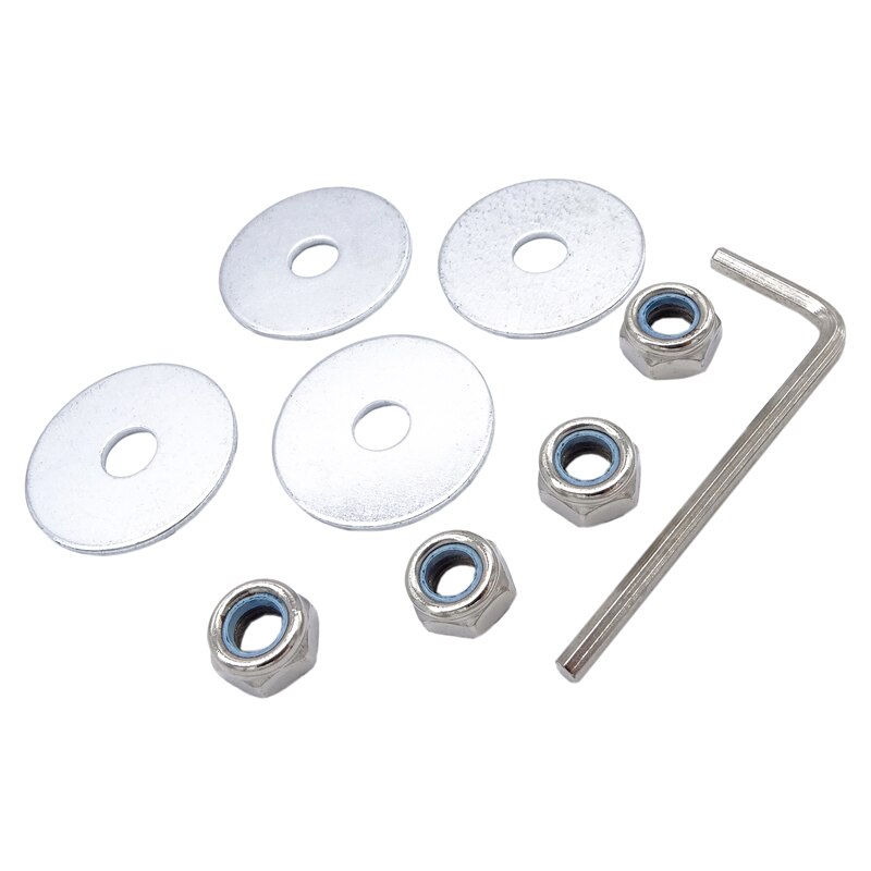 4 Pcs Alloy of Pack Fasteners Nuts Bolt Car Spike Front Bumper Hatch Lids Quick Release Fasteners Kit Red QRF015