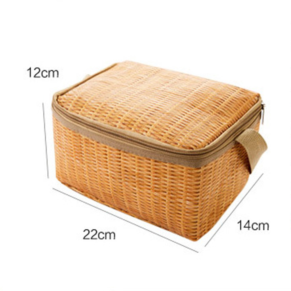 Portable Insulated Thermal Cooler Lunch Box Carry Tote Picnic Case Storage Bag Cold Food Container Cooler For Men Women lonchera