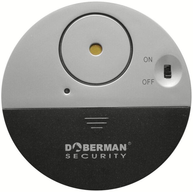 security SE-0106 Untra-slim window alert ,door / window alarm vibration sensor: 1pcs