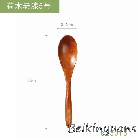 Bébé fait main cuillère en bois naturel en bois aromatisé lait enfant alimentation bébé produits: SZ3013