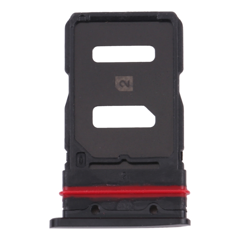 Sim Kaart Lade + Sim Card Tray Voor Asus Zenfone 8 ZS590KS: Frosted Black