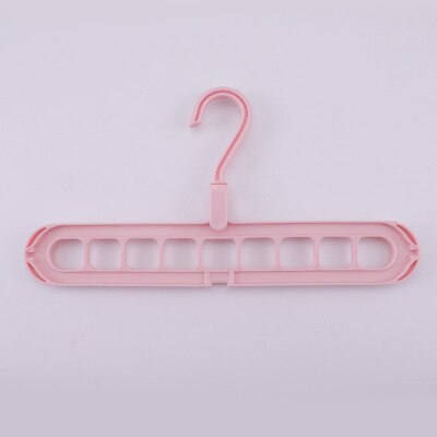 Magic Multi-port Support Circle Clothes Hanger Clothes Drying Rack Multifunction Plastic Clothes Hangers Home Storage Hangers: b