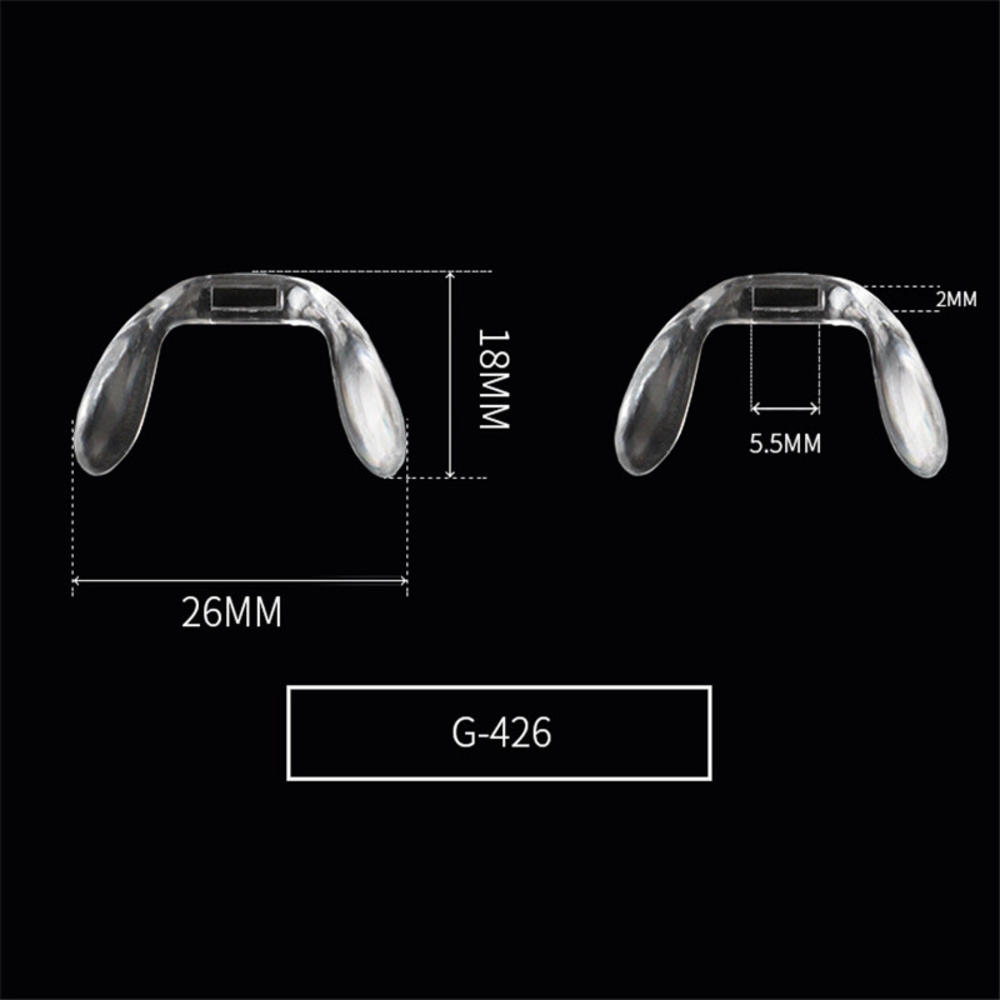 5 Paia/lotto Del Silicone Anti-Slittamento Occhiali Naso Pad a forma di U Naso Pad per Occhiali di Vetro Occhiali Da Sole Occhiali Da Vista Occhiali accessori