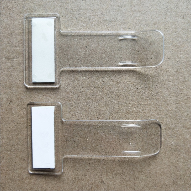 Car Vehicle Parking Ticket Permit Holder Clip Sticker Windscreen Window Fastener Stickers Kit Car Accessories