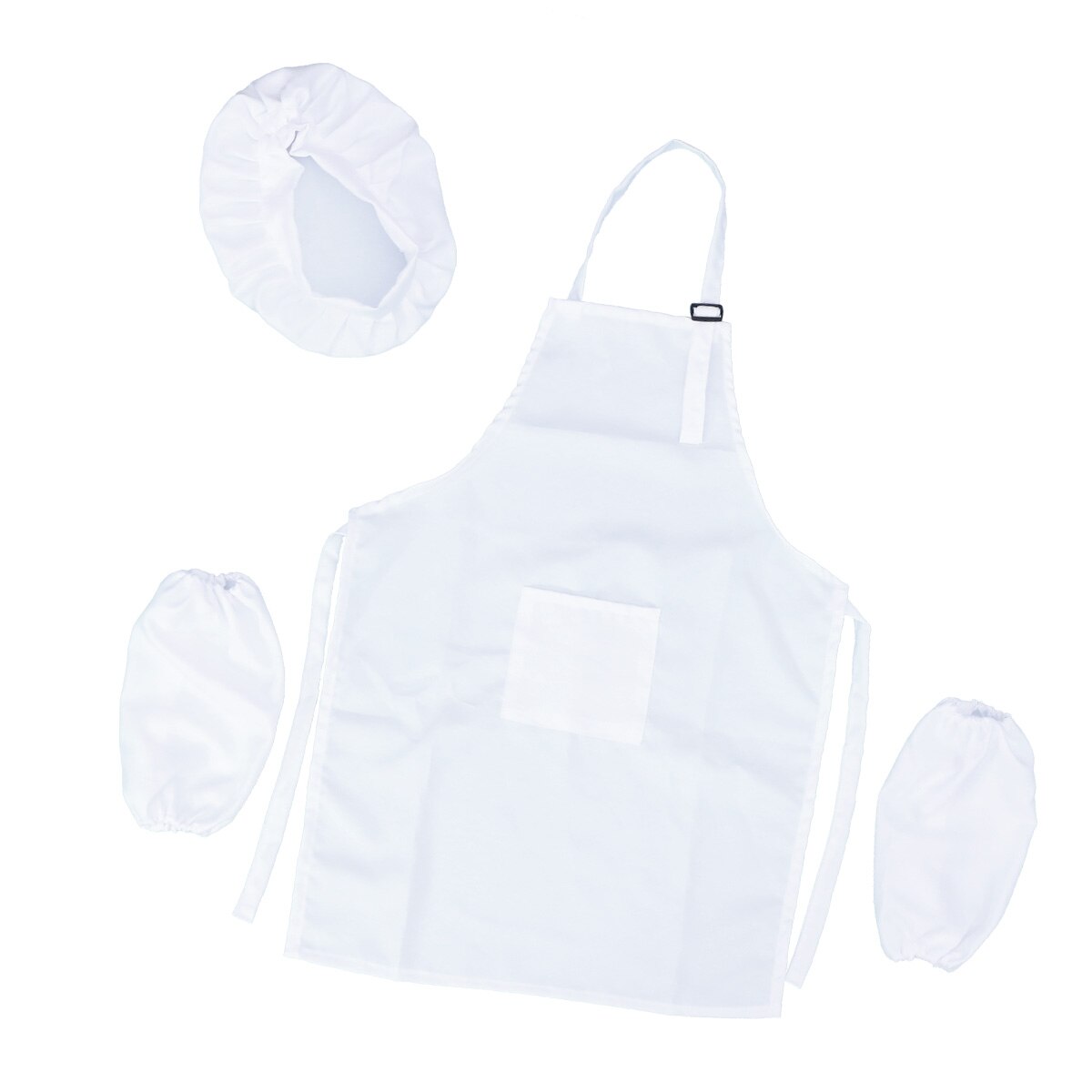 3pcs Lightweight Durable Protective Apron Suit for Learning Kitchen Kids Playing