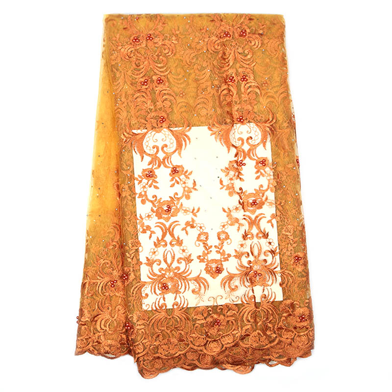 Robe de soirée en dentelle | Tissu de luxe, nigérian, dentelle, tissu français de