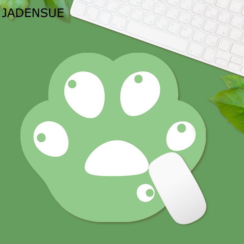 Mouse Pad Rubber Cute Cat Paw Pattern Anti-Slip Mice Comfortable Desk Mats for Laptop PC Computer Pad Game Mousepad Deskpad: 280x260x3mm 15