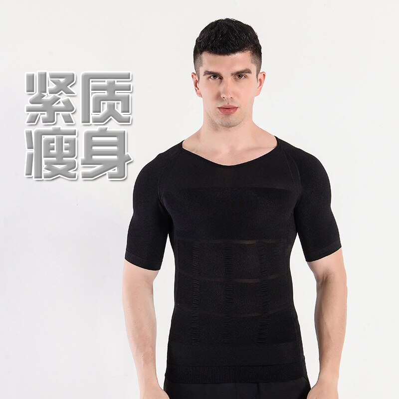 Shapewear Voor Mannen Body Vormgeven Tshirt Buik Grandado