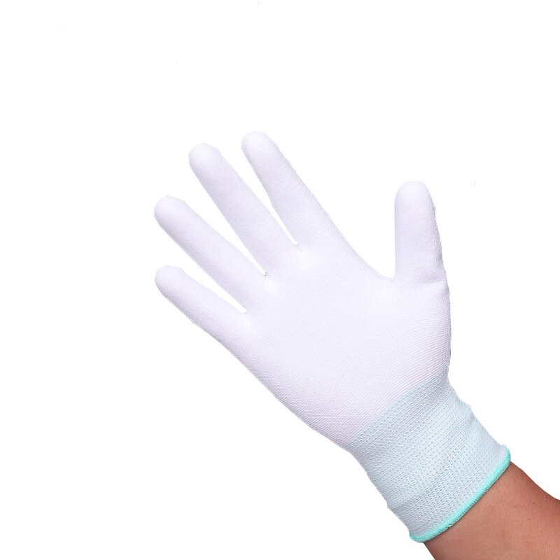 12 Paar Antistatische Handschoenen Elektronische Handschoenen Anti-Statische Stofvrij Dunne Gedeelte Gebreide Handschoenen Dragen Beschermende Beschermende Handschoenen