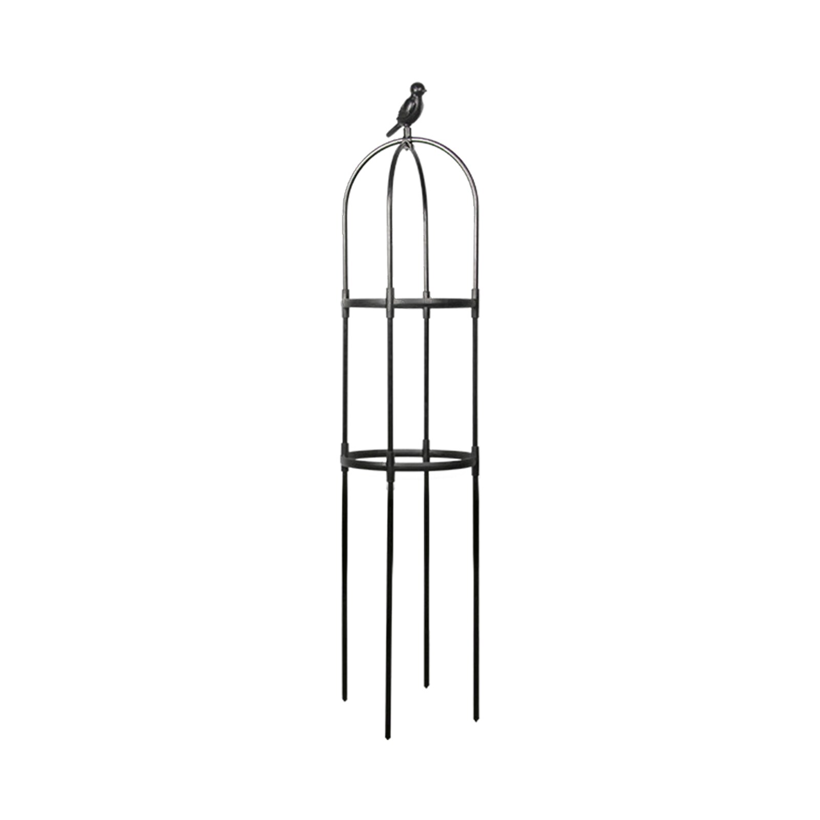 1PC Garden Plant Pot Obelisks Plastic Flower Stand Plant Support Climbing Frame Garden Decor Plant Bracket Garden Trellis