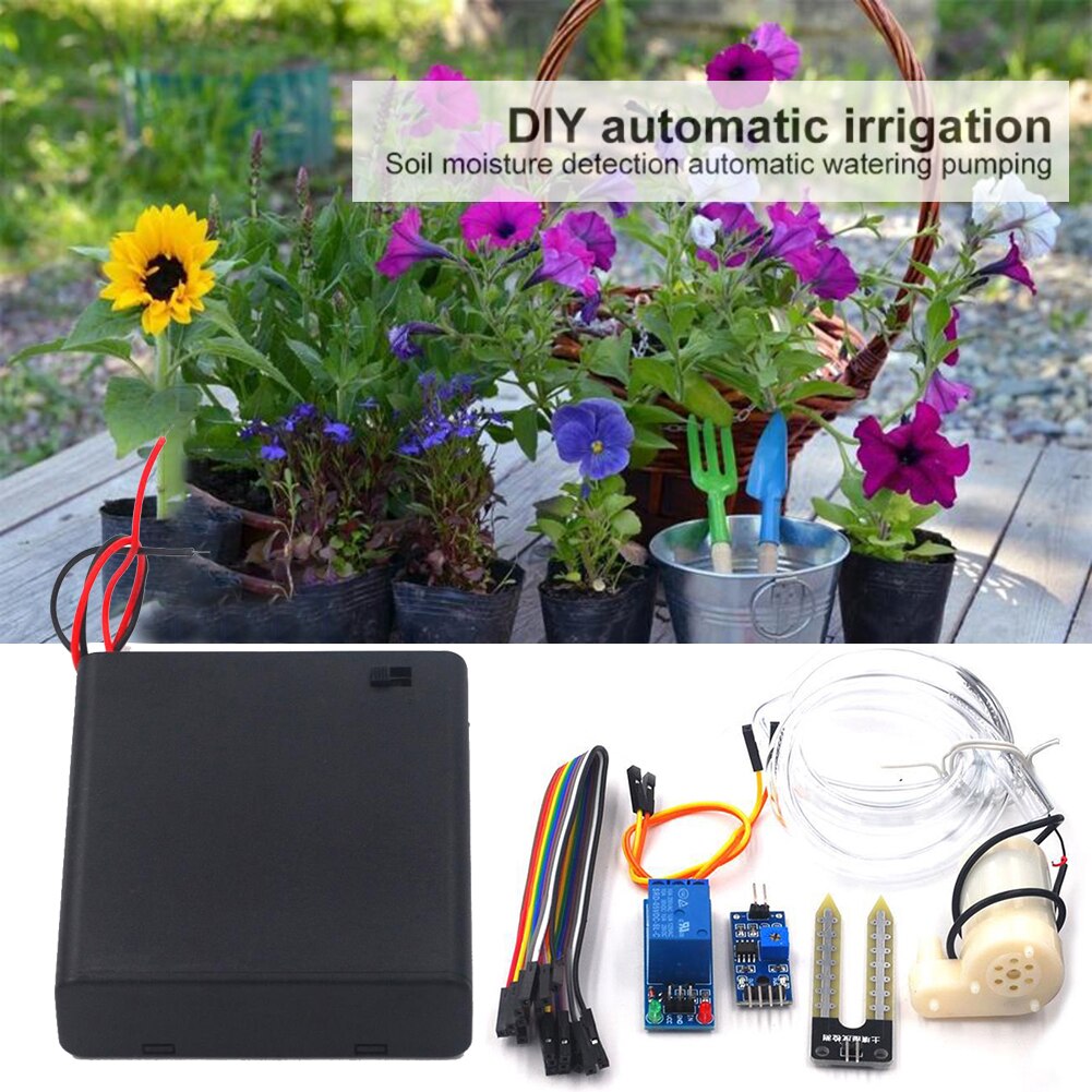 DIY Automatic watering water pump Automatic irrigation module DIY set Soil moisture detection automatic watering Pumping Diy Kit