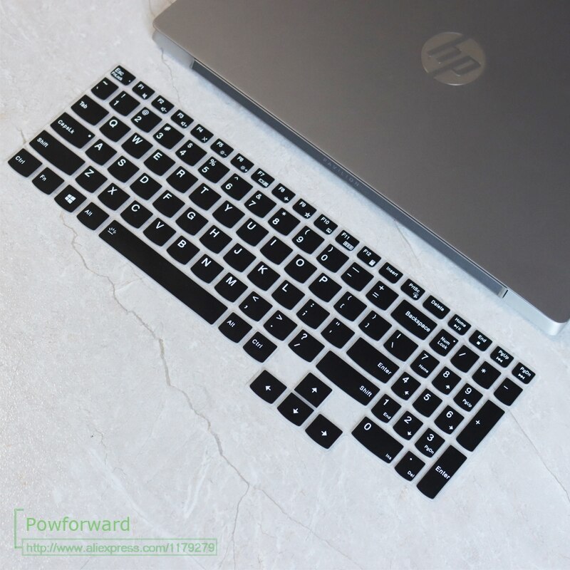 For Lenovo IdeaPad Gaming 3 3i 15” AMD gaming laptop 15.6 inch Silicone Notebook laptop keyboard cover skin Protector: Black