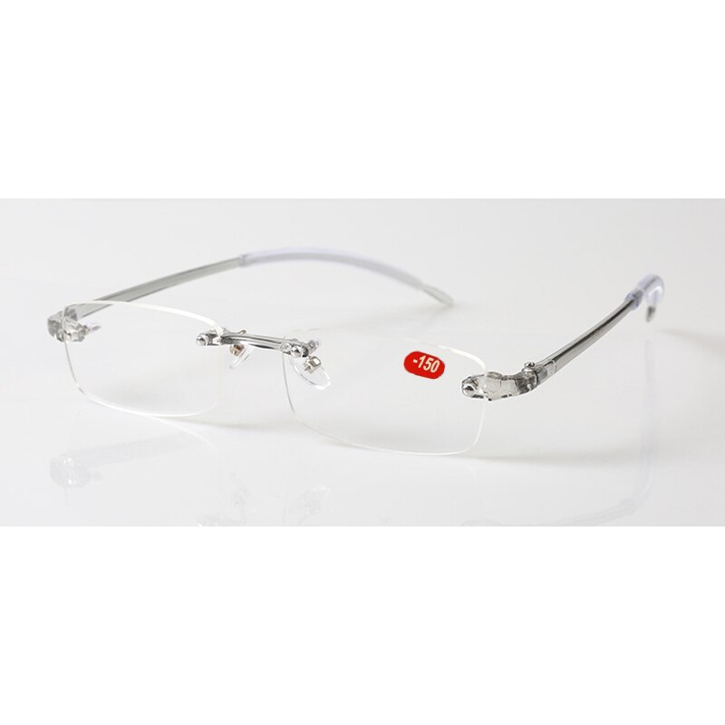 Hars Lenzen Bijziendheid Bril Ultralichte Frameloze Afgewerkte Bijziend Brillen Graden-1.0 -1.5 -2.0 -2.5 -3.0 -3.5 -4.0