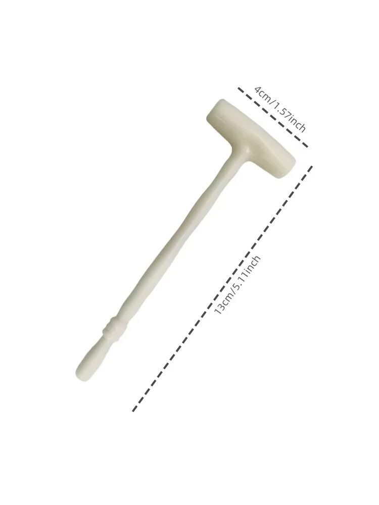Bouwstenen Montagehamer, Vaste hamer, Micro Block Starter, Blijf weg van de pijn van vingerdruk: hout