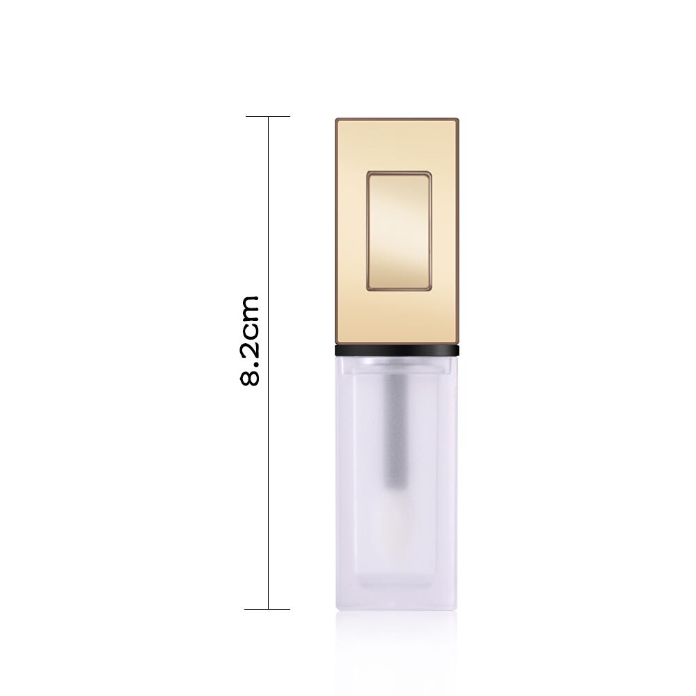 Tomme lipgloss tuber tomme kosmetikbeholdere læbestift transprent genopfyldelige flasker gør det selv lipgloss kit tomme tubes flaske
