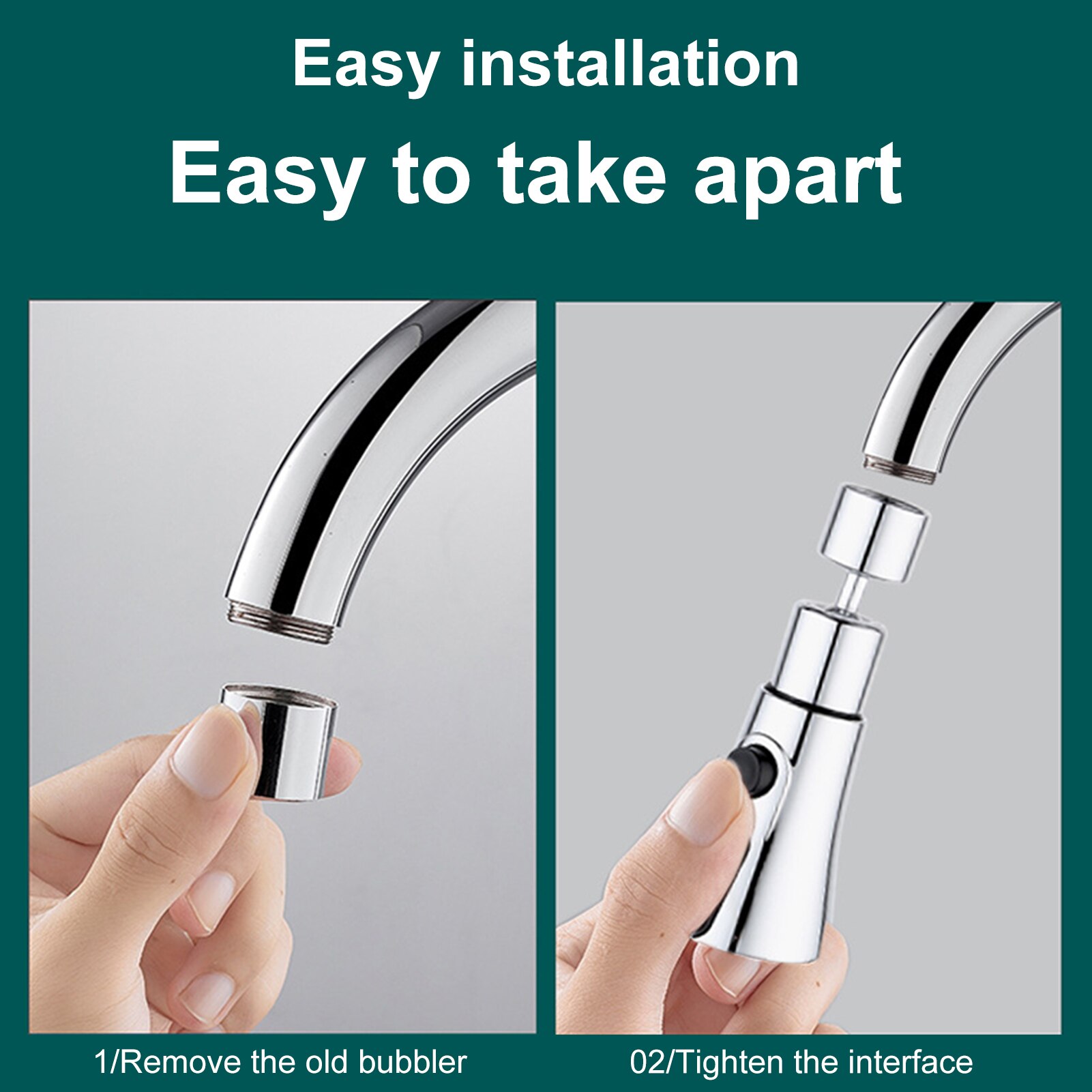 Universal Splash Filter Faucet Spray Head Wash Basin Tap Extender Adapter Kitchen Tap Nozzle Flexible Faucets Sprayer