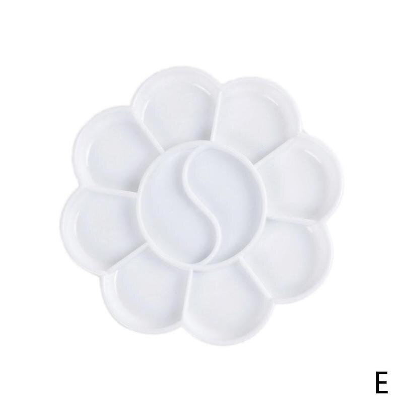 Paint Art Tools Black/blue Pen & Oil Painting Bracket Handle Palette White Accessories & Color & Flower Scraper Canvas Wood: 15cm palette