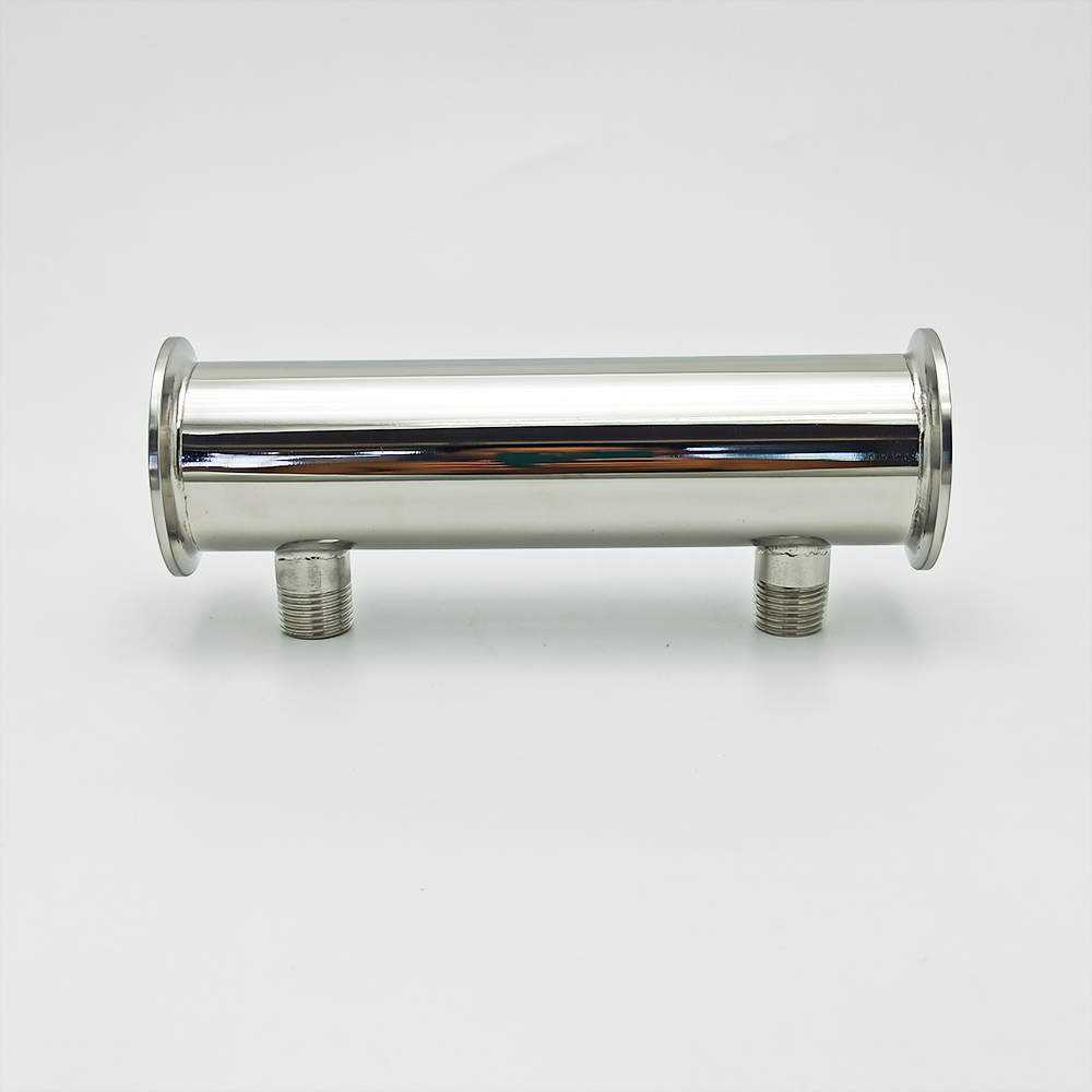 Dephlegmator 2" 51mm(OD64mm)304Stainless Steel Reflux Condenser Height 200mm Inside 8 Tubes For Moonshine Distillation Column