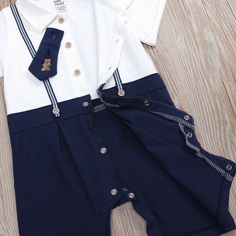 Lzh Zomer Korte Mouwen Jumpsuit Voor Kinderen Kleding Jongens Romper Splicing Kinderen Bodysuit Schattige Baby Overalls 0-2 Jaar