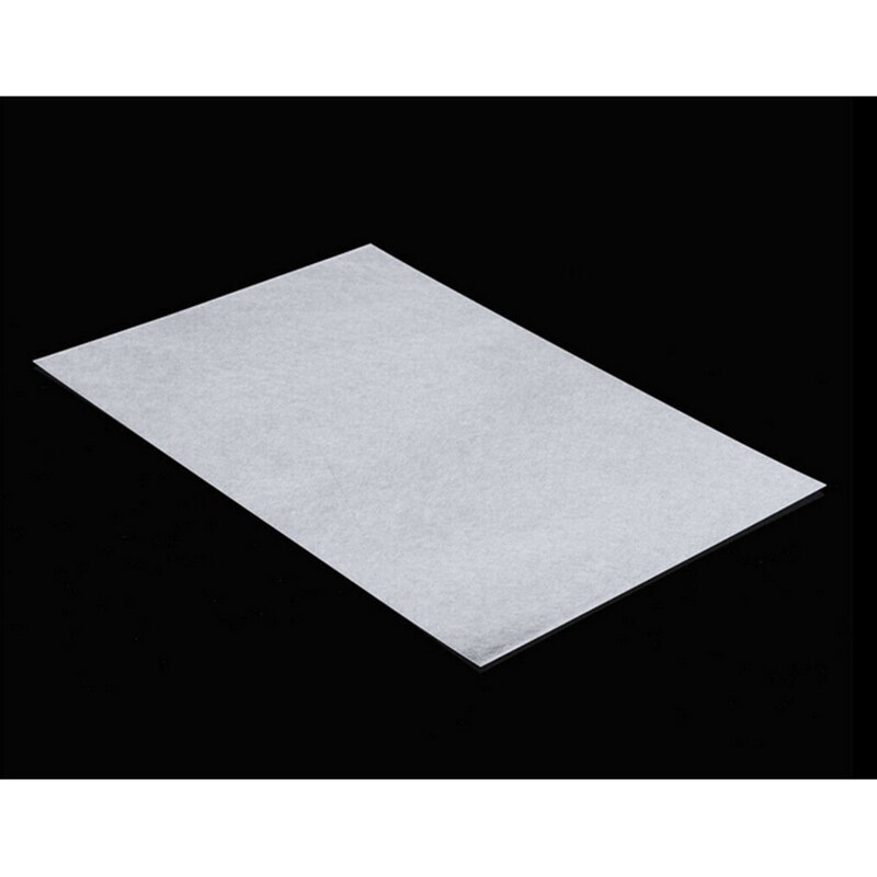 Solid White Inkjet Printable Heat Shrink Paper Shrink Plastic Film 10 Pack