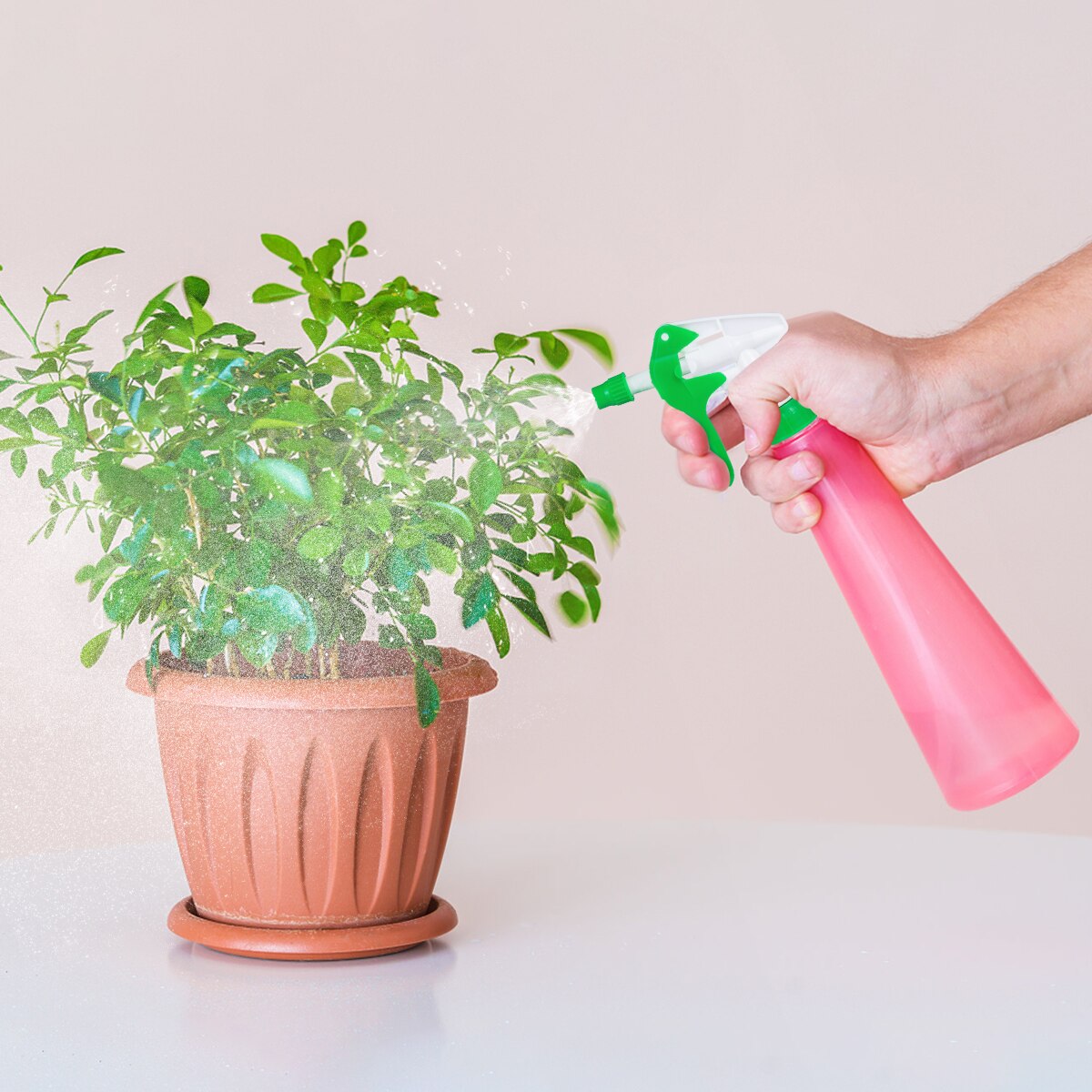 10pcs Nozzle Replacement Hand Button Nozzle Water Nozzles Fine Mist Steam Sprayer Head for Gardening Cleaning Watering