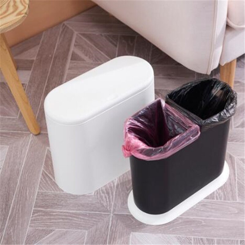 Skraldespand plast badeværelse affaldsspand toilet skraldespand kurv spand skraldespand holder opbevaringsbeholder