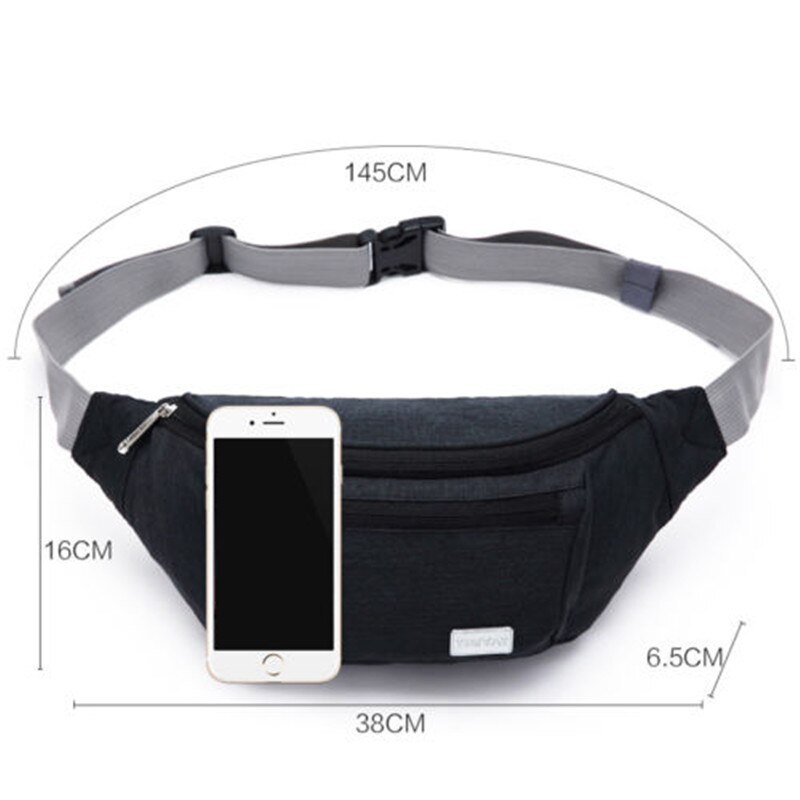 Multifunctional waterproof pocket phone bag running sports harness bag Portable Casual Outdoor Waist Pack