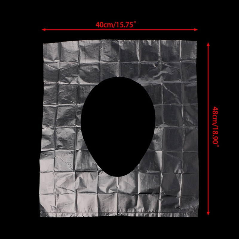 50 Stuks Wegwerp Toilet Seat Cover Waterdicht Antimicrobiële Papier Mat Pad