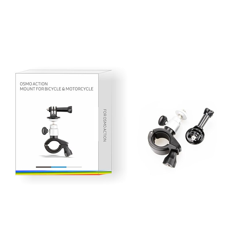 Dji osmo action bike mount, action camera accessory, motorcycle mount, universal mount for osmo bag 2 and osmo action 2: Default Title