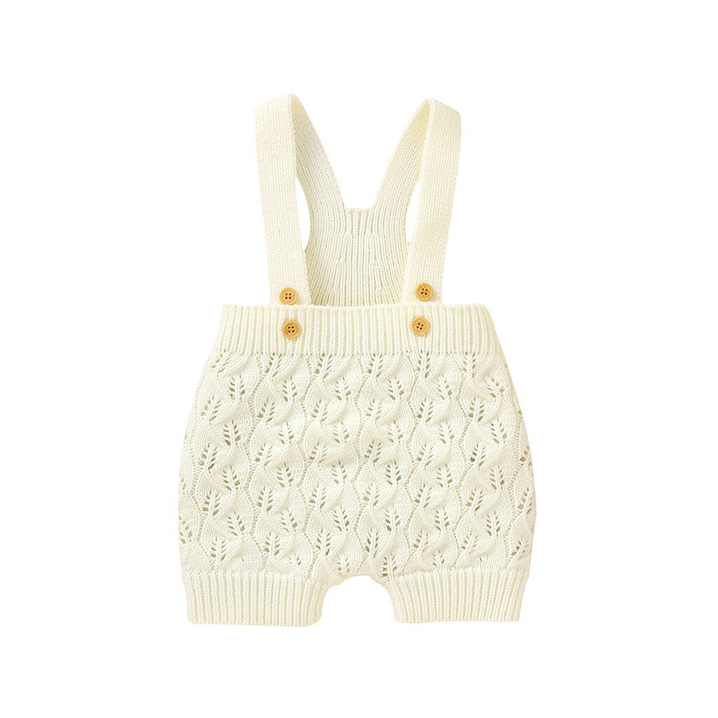 Bebê recém-nascido da menina do menino inverno quente malha macacão outwear camisola do bebê roupas macacão infantil: WHITE / 18 m