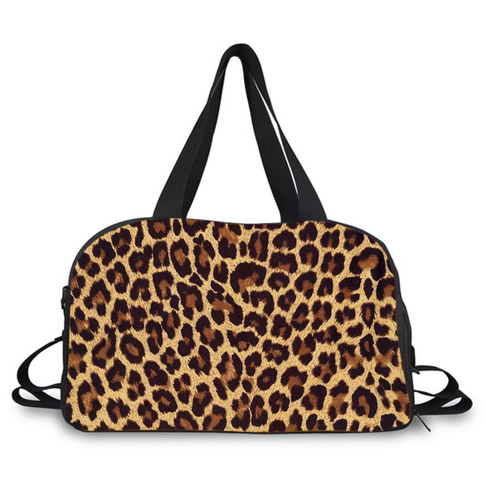 Bolso de lona con estampado de cebra y tigre para mujer, bolsa de lona con estampado de leopardo, de Rayas, para viajes, para baile de fin de semana: 05