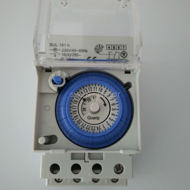 SUL181h Analog Timer 16A Mechanical 24 Hour Time Switch