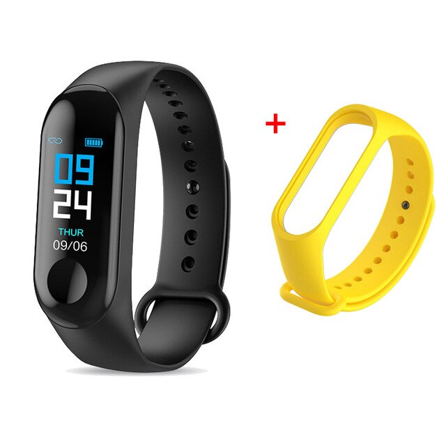 M3 più Intelligente Della Vigilanza Della Fascia di Fitness tracker Wristband Heart Rate Attività Schermo a Colori Articoli Elettronica Smart, Smartwatch, Bracciali Smart Fitness Vigilanza di Sport Del Braccialetto: D