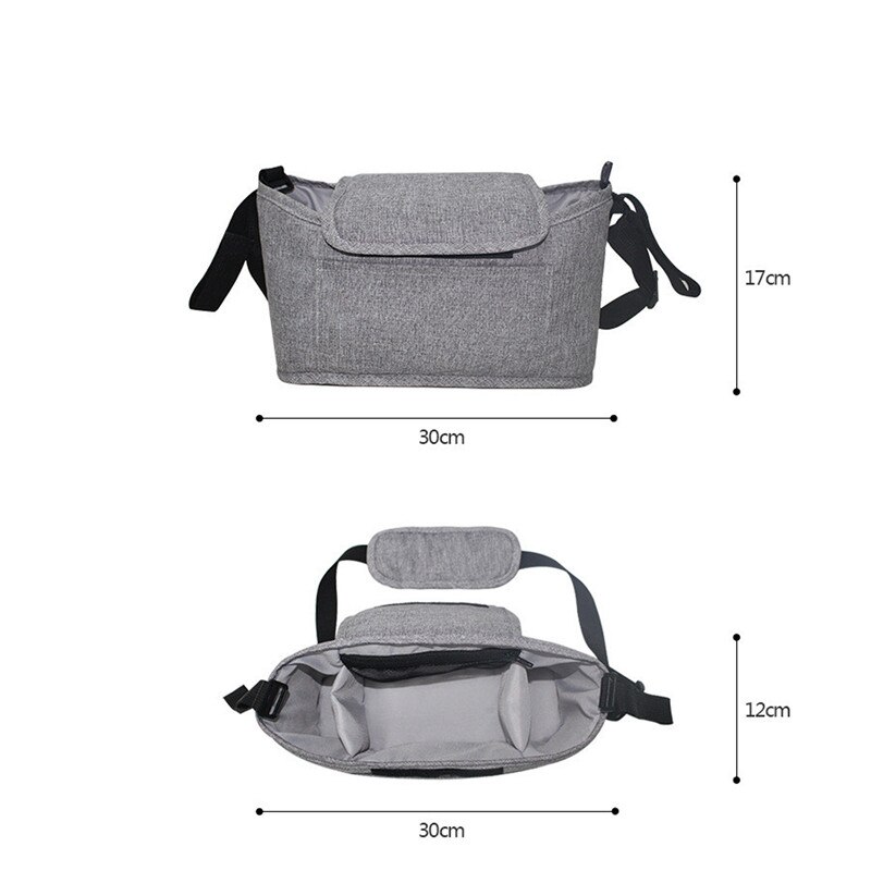 Baby Stroller Bag Mummy Organizer Bag Nappy Diaper Bags Carriage Buggy Pram Cart Basket Hook Stroller Accessories