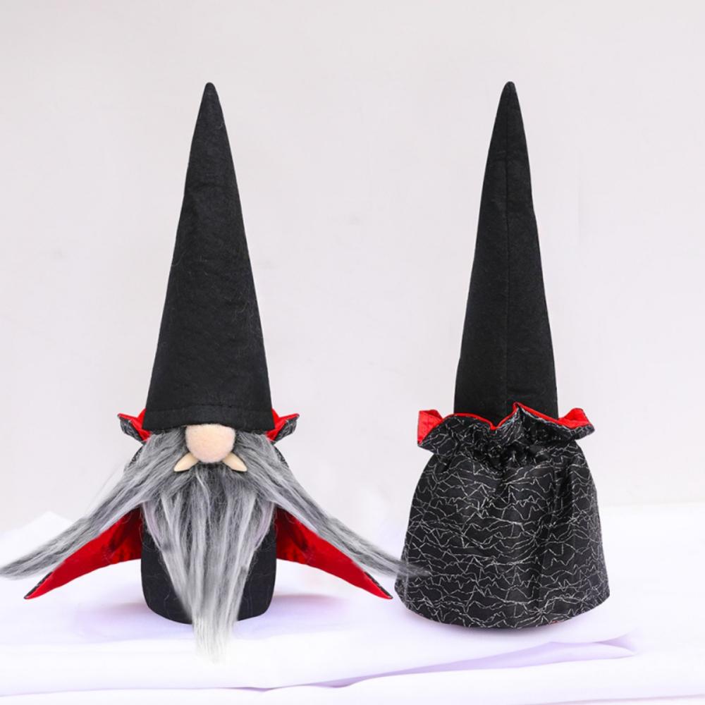 Christmas Faceless Black Gnome Santa Xmas Tree Hanging Ornament Doll Decoration For Home Pendant Ornaments Party Supplies