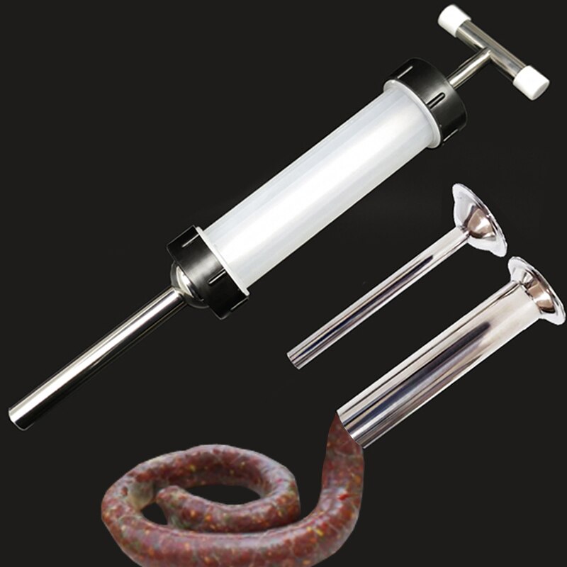 Manual Sausage Stuffer Tools Food Grade Plastic Sausage High Capacity Kitchen Meat Making Tools