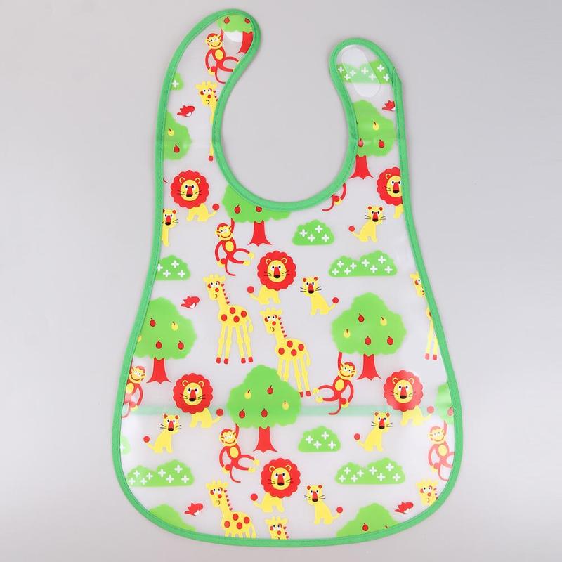 Bavoir bébé imperméable déjeuner alimentation bavoirs coton bavoir bébé mignon dessin animé alimentation tissu serviettes enfants à manches longues tablier Burp vêtements