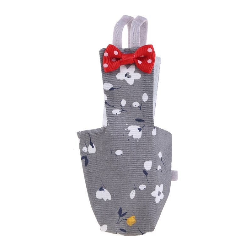 Papegaai Luier Met Bowtie Leuke Kleurrijke Fruit Bloemen Valkparkiet Duiven Kleine Medium Grote Huisdier Vogels Vlucht Pak Kleding Wasbare: 4-M