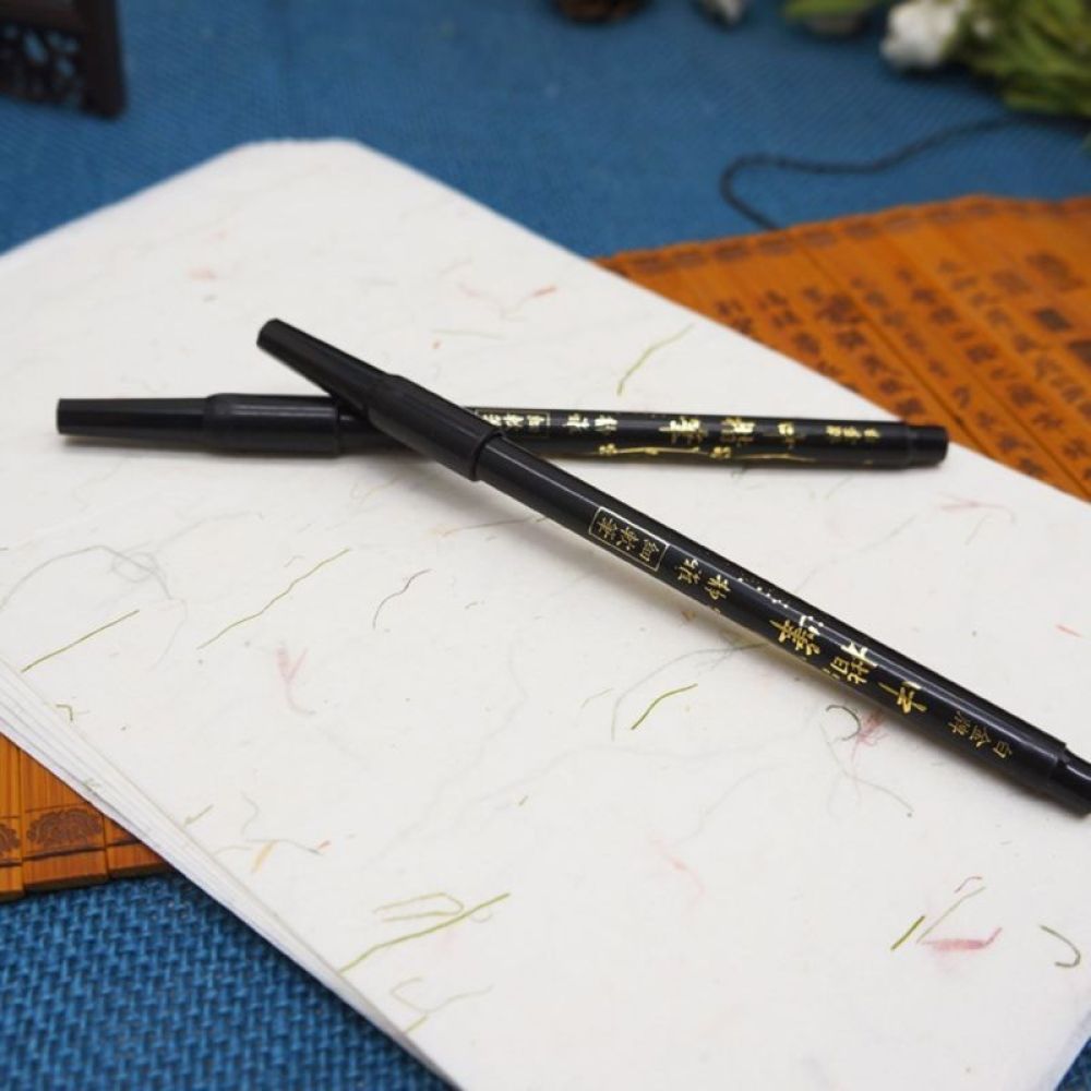 Dual Tip Calligraphy Brush Pen Art Marker for Chinese Calligraphy Standard Script Kanji Characters