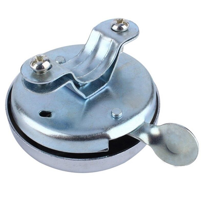 Outdoor Metal Bicycle Ring Bike Handlebar Ring Bell Sound Alarm Silver Warn Cycling Accessories Bicycle Bell For Safety Sports