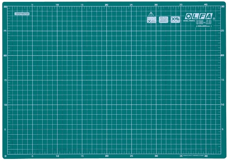 MADE IN JAPAN OLFA A2/A3/A4 SELF HEALING Self-Healing Cutting Mat RM-SG RM-30 CM-A4 206B/A3 135B/A3 CM-A3 159B/A2 134B/A4 CM-A2