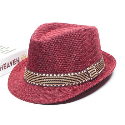 Children's top Hat Spring and Summer Casual Hat Outdoor Party Beauty Retro Gentleman Hat Sunscreen Cowboy Hat: T4