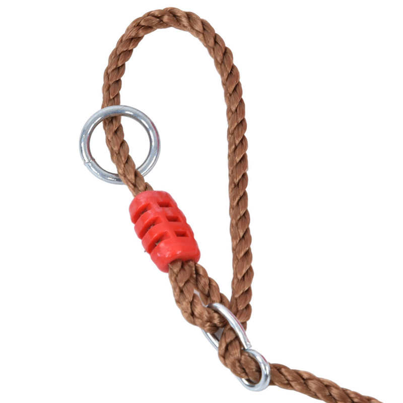 Siège de balançoire gonflable 29cm/11,4 pouces, petit ballon rouge avec chaîne à corde suspendue pour jardin intérieur et extérieur, jouets de Sport de plage