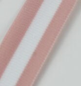 2 yard 2.5 cm Streep Stof Tape Lace Trim Kleding Side Lint Band Kant Lint braid Webbing DIY Naaien Accessoire: F