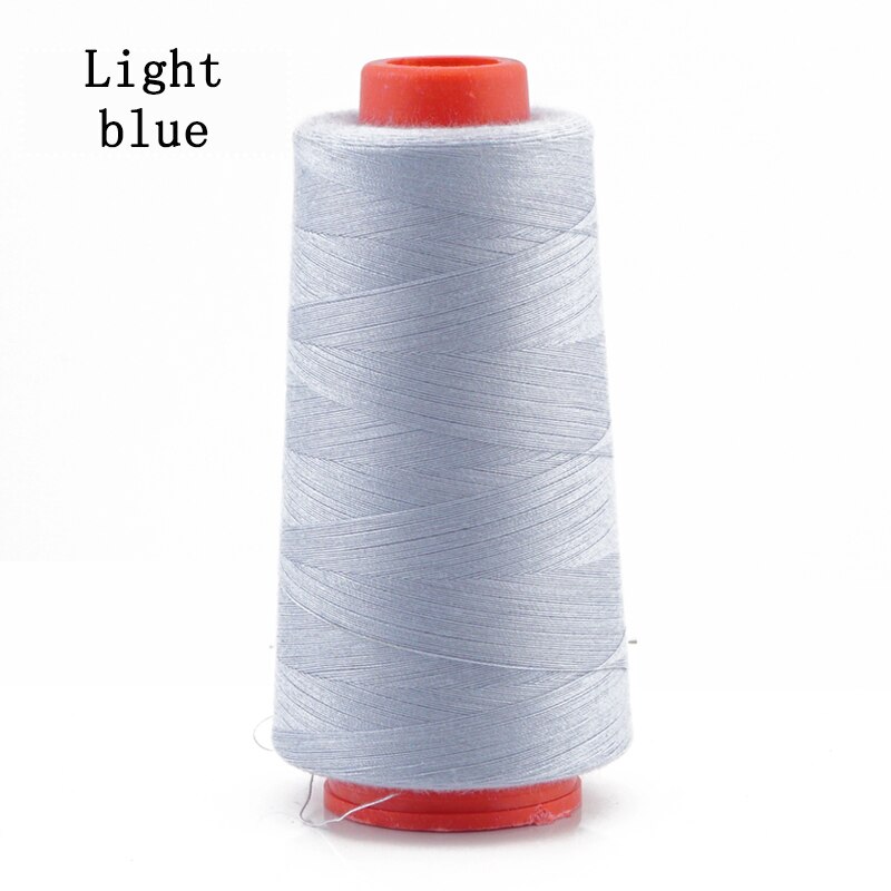 3000 Yards Polyester Sewing Machine Line 402 Pagoda Line Fine Line High Speed Flat Sewing Machine Line: Light blue