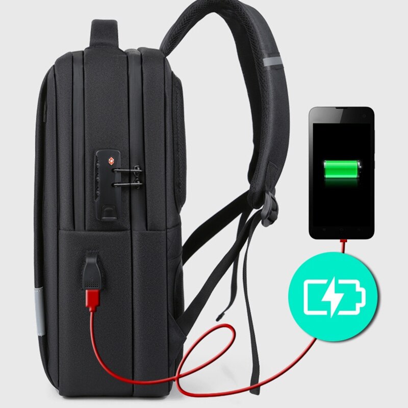 VORMOR-mochila para ordenador portátil de 15,6 pulgadas para hombre, morral de viaje para oficina y negocios, de